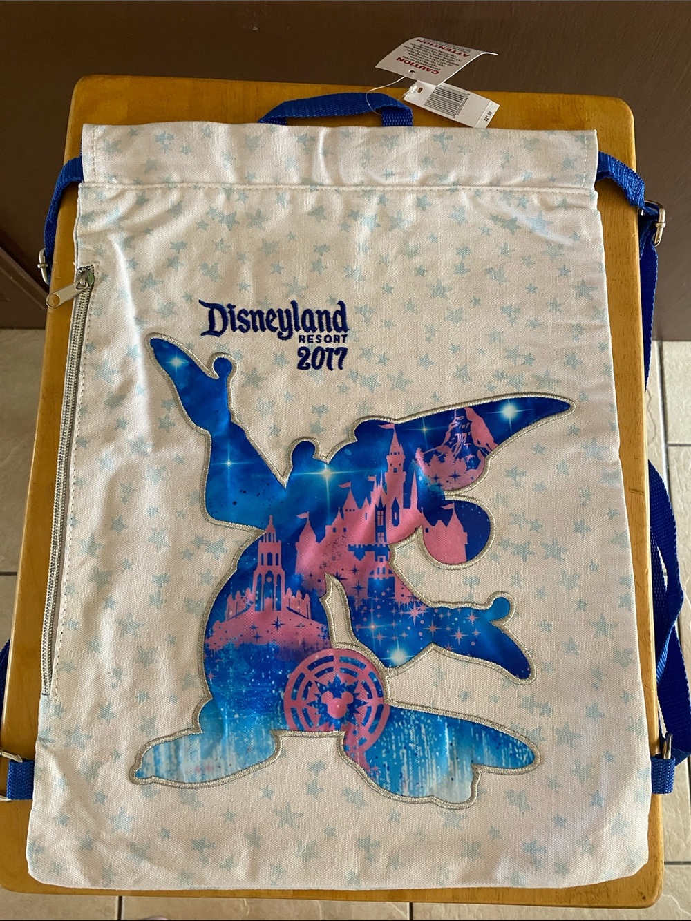 Disney’s Sorcerer Mickey Drawstring Bag